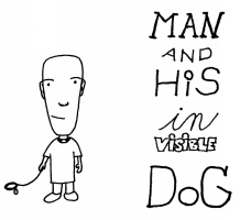 man-and-his-invisible-dog